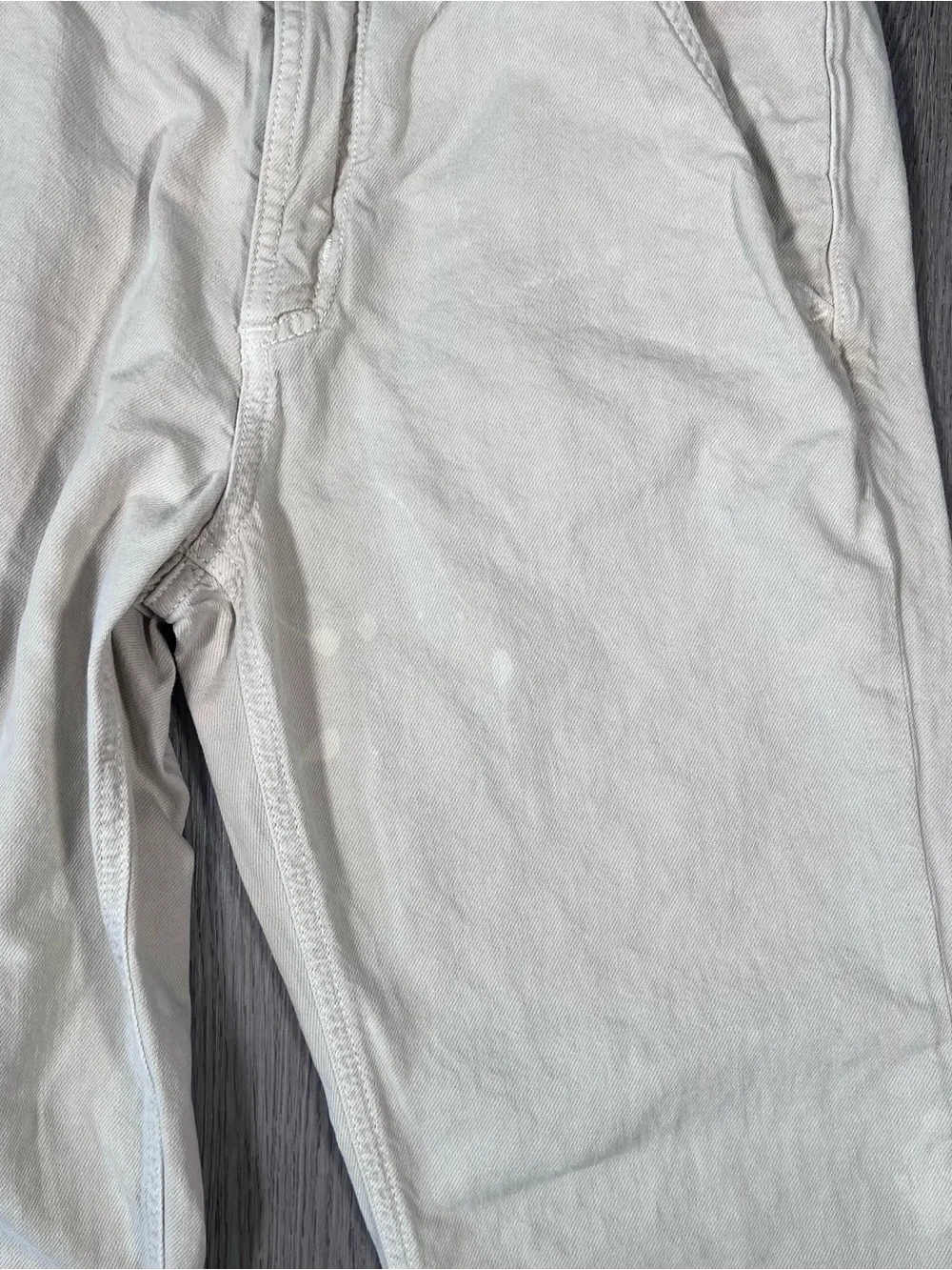 MARINE LAYER Men’s Archive Linen Field Natural Pants $128 Sz 30x30 Cream AS IS